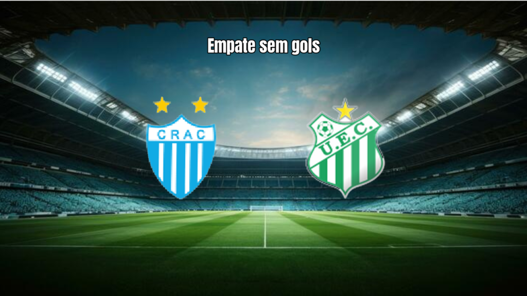CRAC 0x0 Uberlândia: empate sem gols marca a 8ª rodada