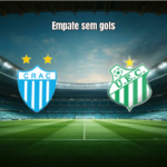 CRAC 0x0 Uberlândia: empate sem gols marca a 8ª rodada