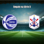 São José e Marcílio Dias empatam na Série D 2026