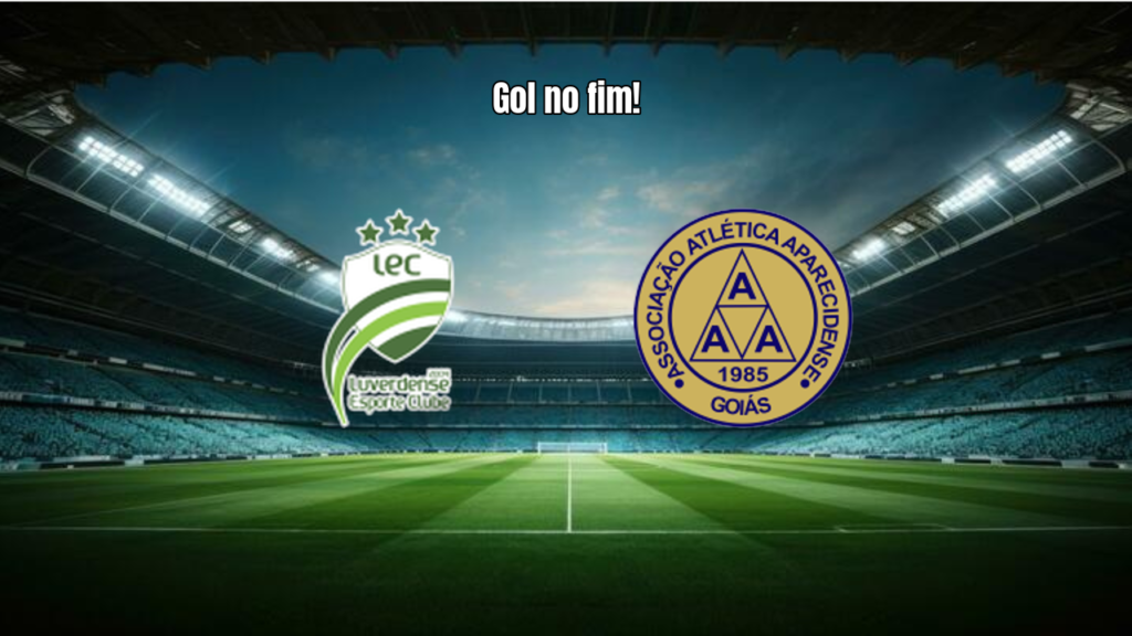 Luverdense 1-0 Aparecidense: Gol no fim garante vitória na Série D