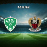 Saint Etienne e Nice empatam sem gols na final da Ligue 1