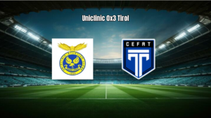 Uniclinic 0x3 Tirol: domínio e gols na Série D
