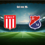 Estudiantes L.P. 1x0 Independiente Medellin: domínio e gol no fim