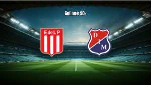 Estudiantes L.P. 1x0 Independiente Medellin: domínio e gol no fim