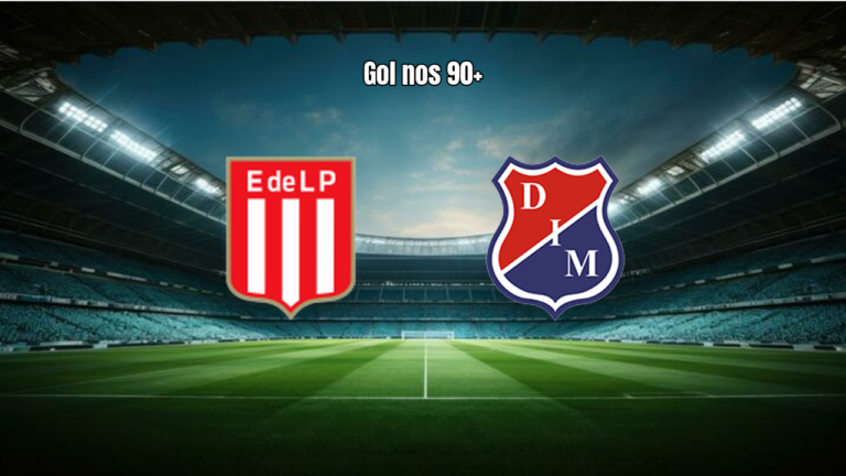 Estudiantes L.P. 1x0 Independiente Medellin: domínio e gol no fim
