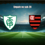 América Mineiro U20 1x1 Flamengo U20: Gols e Destaques da Partida