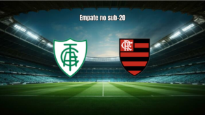 América Mineiro U20 1x1 Flamengo U20: Gols e Destaques da Partida
