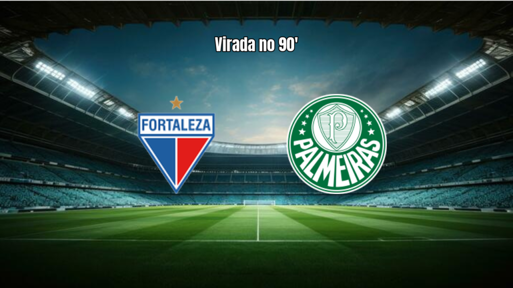 Palmeiras U20 bate Fortaleza U20 de virada nos acréscimos