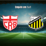 CRB U20 e Novorizontino U20 empatam em 1 a 1 pelo Brasileiro