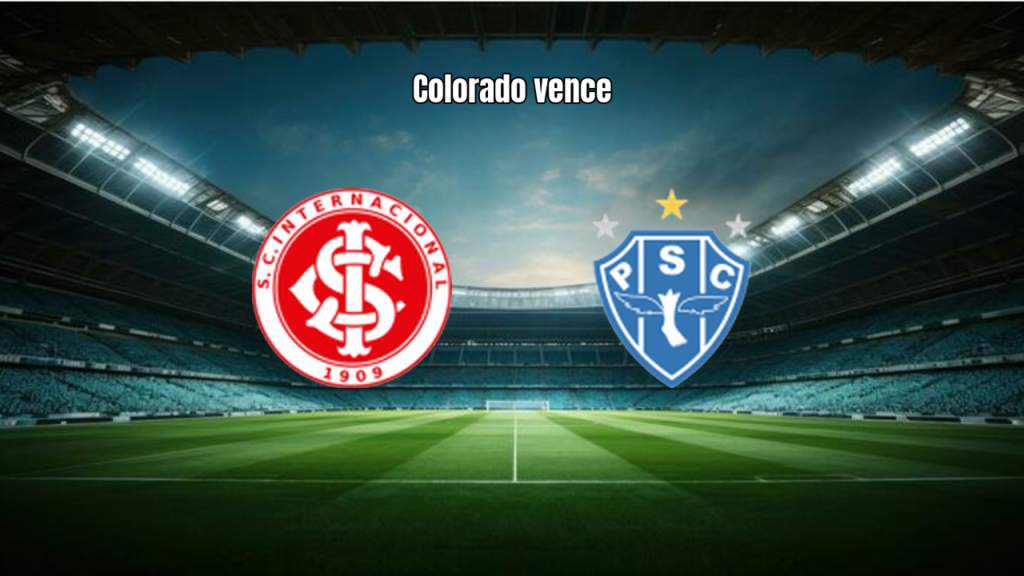Internacional U20 vence Paysandu por 2 a 0 no Brasileiro