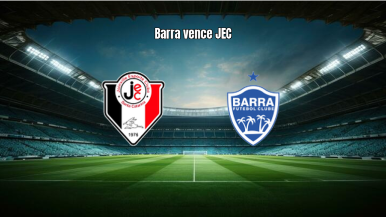 Joinville U20 0x2 Barra SC U20: Barra domina e vence