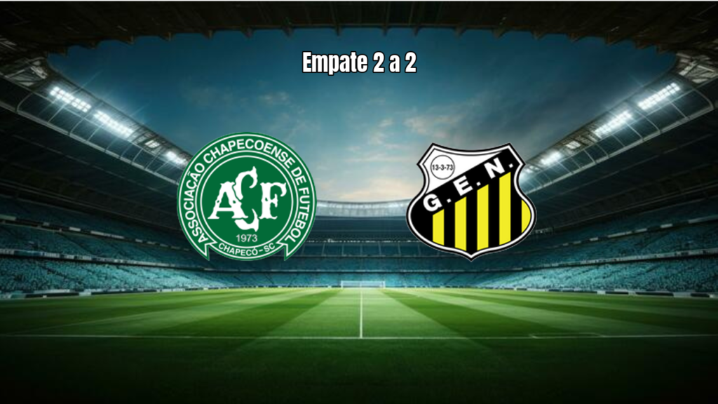 Chapecoense 2x2 Novorizontino: semi-final da Copa Sul-Sudeste