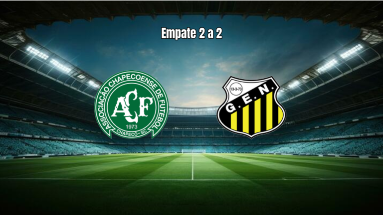 Chapecoense 2x2 Novorizontino: semi-final da Copa Sul-Sudeste