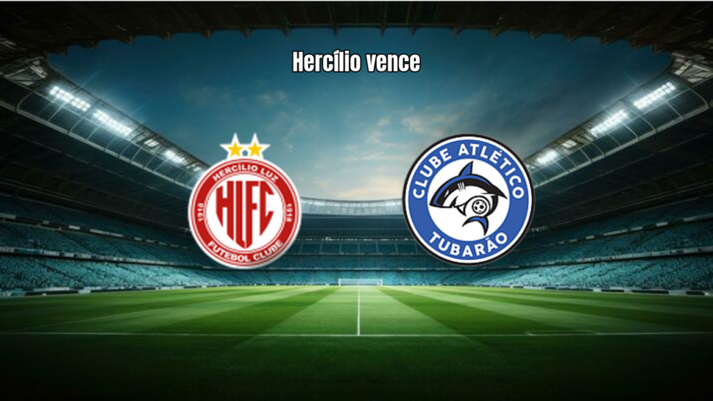Hercílio Luz supera Tubarão por 2-0 no Catarinense Série B