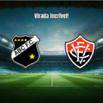 ABC 3x4 Vitória: Virada Histórica na Semifinal da Copa do Nordeste