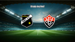 ABC 3x4 Vitória: Virada Histórica na Semifinal da Copa do Nordeste