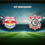 RB Bragantino U20 3x3 Corinthians U20: Empate emocionante
