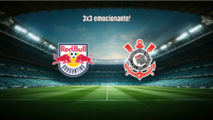 RB Bragantino U20 3x3 Corinthians U20: Empate emocionante
