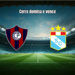 Cerro Porteño 2-0 Sporting Cristal: Destaques da Partida