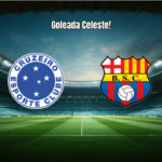 Cruzeiro 4-0 Barcelona SC: Goleada garante vaga na Libertadores