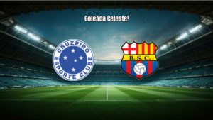 Cruzeiro 4-0 Barcelona SC: Goleada garante vaga na Libertadores