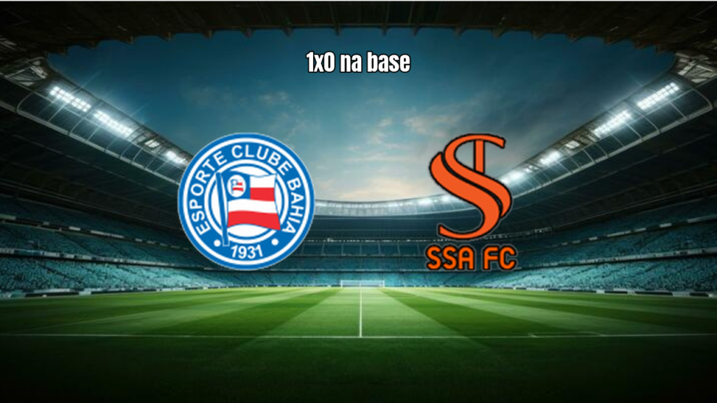 Bahia U20 vence SSA U20 por 1 a 0 no Baiano Sub-20