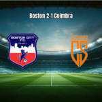 Boston City U20 2x1 Coimbra U20: Destaques da Partida