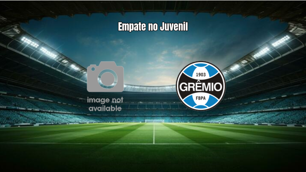 Juventude U17 e Grêmio U17 empatam em 1 a 1 no Brasileiro