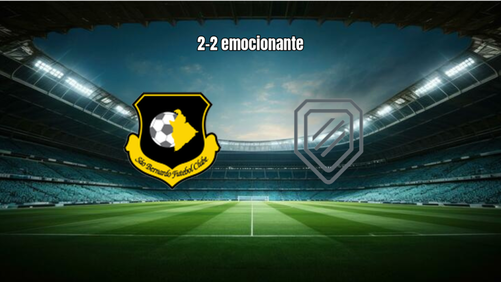 EC São Bernardo U20 2-2 Paulinense: Virada nos Acréscimos