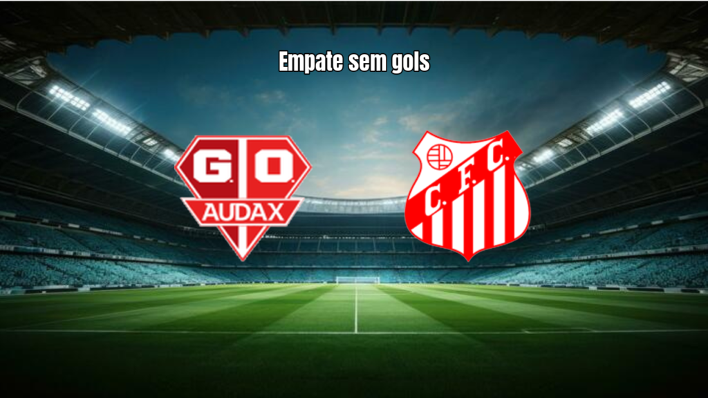 Osasco Audax U20 e Capivariano U20 empatam sem gols no Paulista