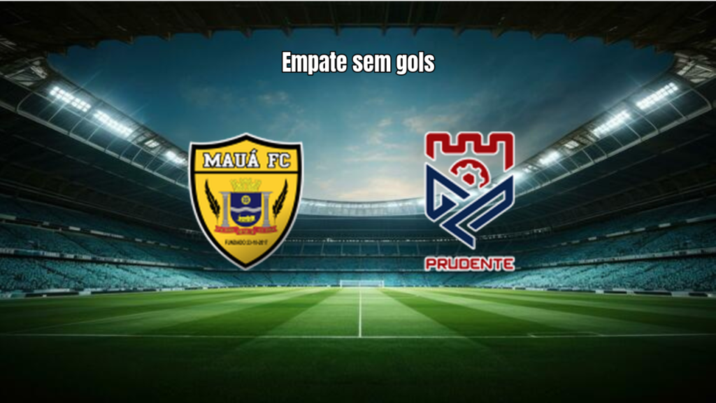 Mauá U20 e Grêmio Prudente empatam sem gols na estreia