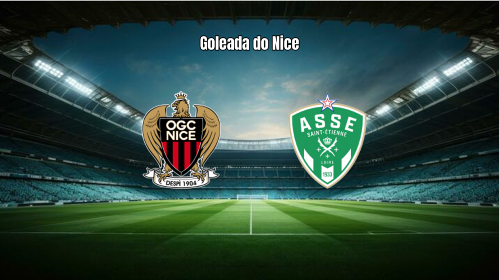 Nice 4-1 Saint Etienne: Show de Wahi na Final da Ligue 1
