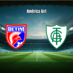 América Mineiro U20 aplica goleada histórica sobre Betim U20