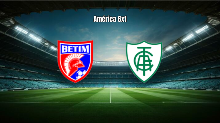 América Mineiro U20 aplica goleada histórica sobre Betim U20