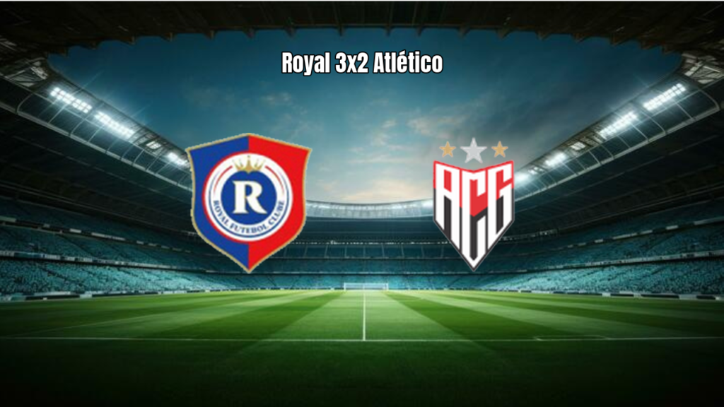 Royal U20 supera Atlético GO por 3 a 2 nas quartas do Goiano
