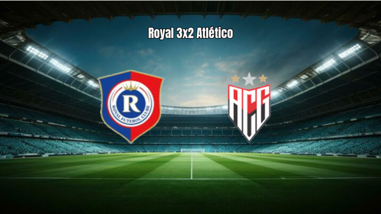 Royal U20 supera Atlético GO por 3 a 2 nas quartas do Goiano