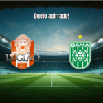 Legião U20 vence Gama U20 por 2 a 1 em jogo equilibrado