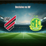 Athletico Paranaense vence Mirassol nos minutos finais