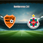 ABECAT Ouvidorense vence Ipatinga por 2 a 1 na Série D