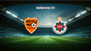 ABECAT Ouvidorense vence Ipatinga por 2 a 1 na Série D