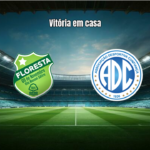 Floresta vence Confiança por 1 a 0 e segue firme na Série C