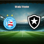Bahia supera Botafogo por 2 a 1 em partida intensa na Fonte Nova