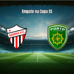 Serra Talhada e Porto Vitória empatam 1x1 na Copa ES