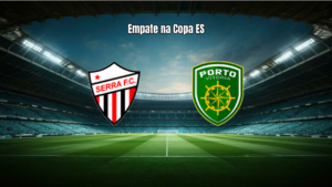 Serra Talhada e Porto Vitória empatam 1x1 na Copa ES