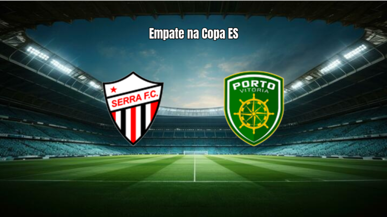 Serra Talhada e Porto Vitória empatam 1x1 na Copa ES