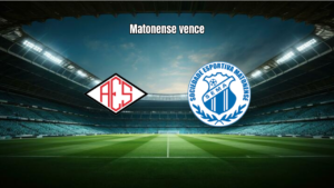 Santacruzense 1x2 Matonense: Resumo da Vitória Fora de Casa