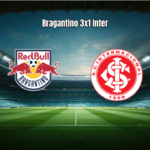 RB Bragantino domina e vence Internacional por 3 a 1 no Brasileirão