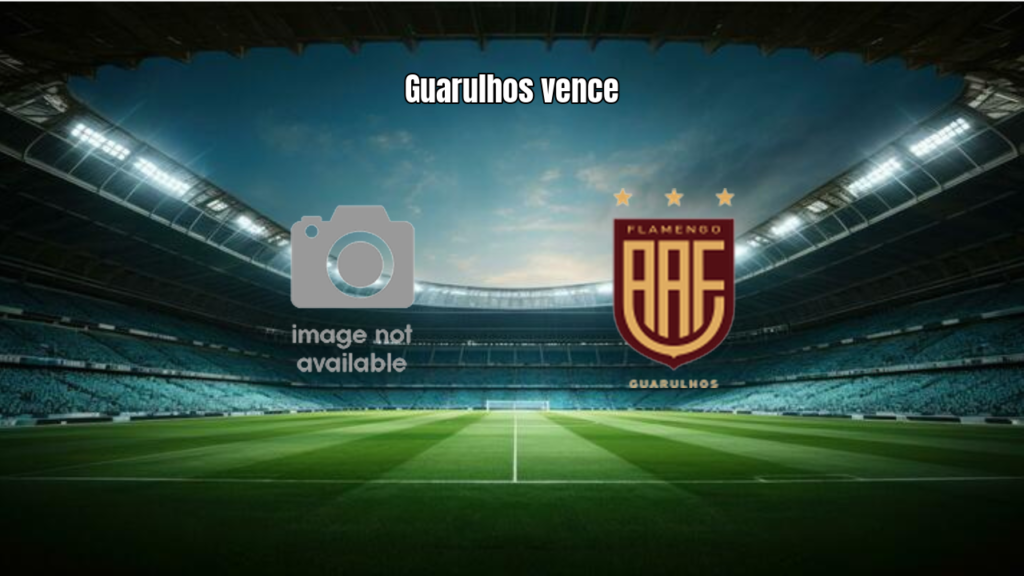 Guarulhos supera Flamengo SP por 1 a 0 na Série B Paulista