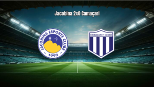 Jacobina vence Camaçari por 2 a 0 no Baiano Série B