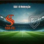 SSA vence Redenção FC por 1 a 0 no Baiano
